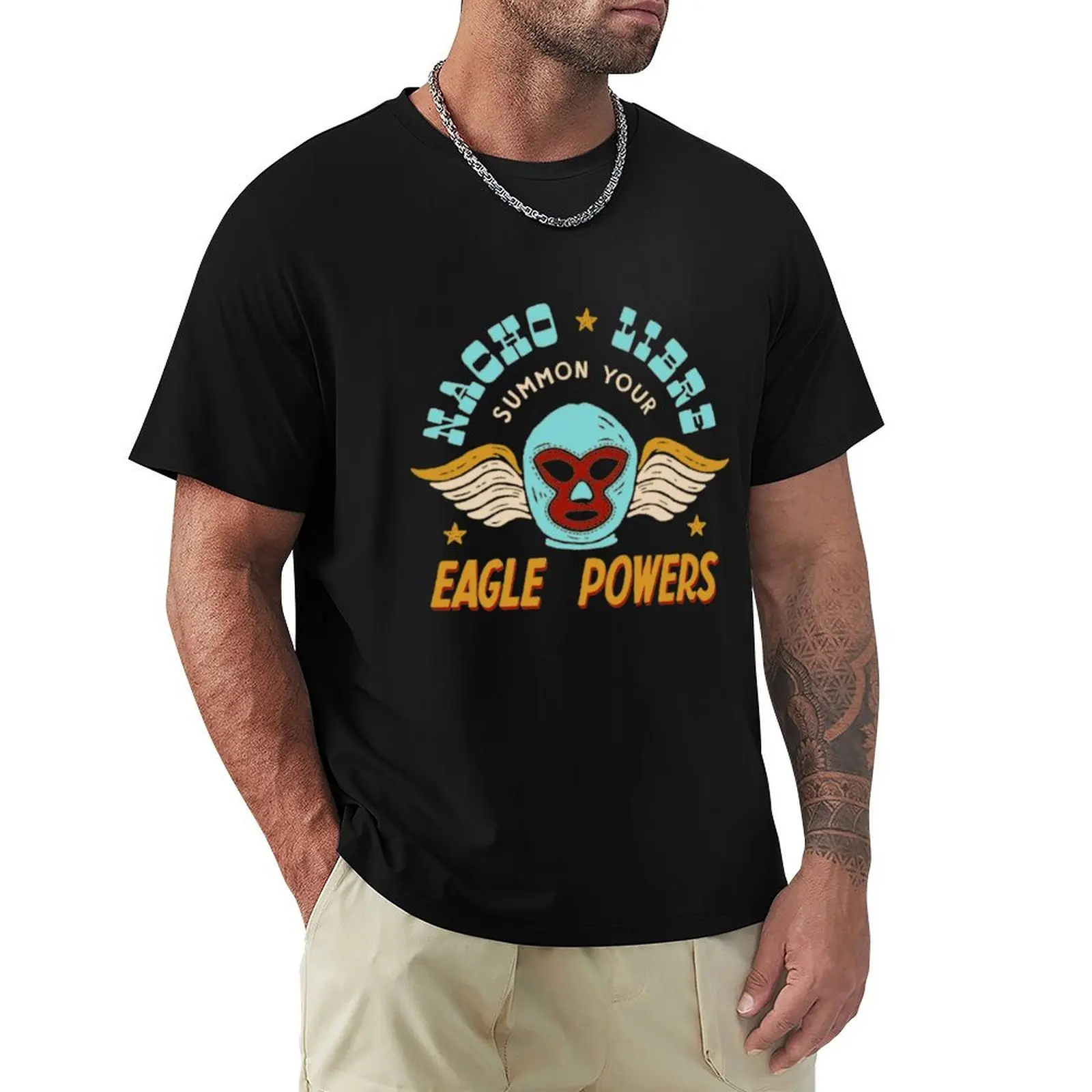 NACHO LIBRE T-Shirt man t shirts for men casual T-Shirt