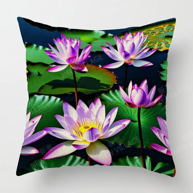 النباتات الاستوائية نمط وسادة مجموعة غرفة نوم مقهى ديكور ins نمط غرفة المعيشة أريكة وسادة مجموعة رمي المخدة 40x40 سنتيمتر 45x45 سنتيمتر #2