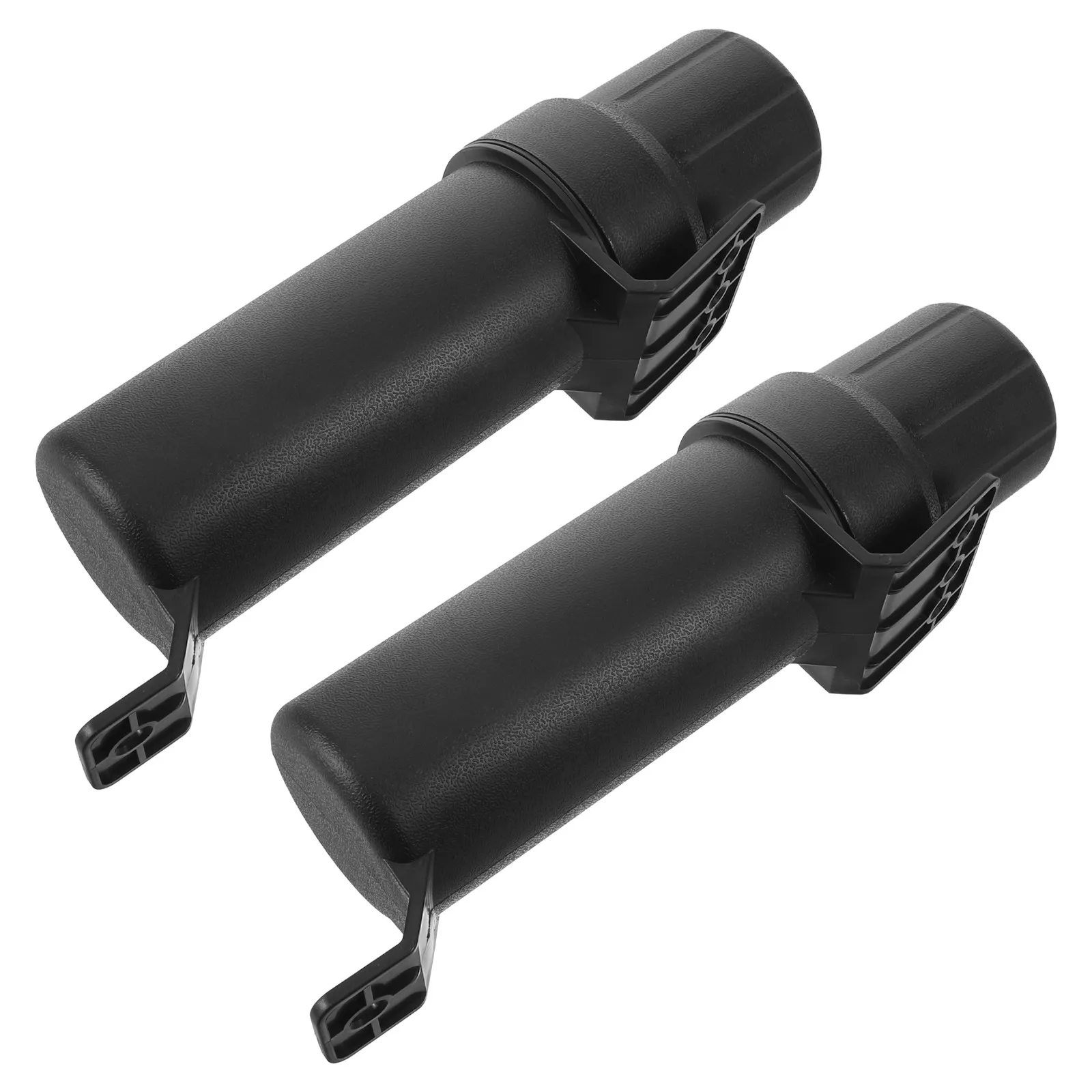 2Pcs Motorcycle Tool Tube High Strength Waterproof Plastic Tool Canister Large Capacity Side Frame Storage Organizer for Off