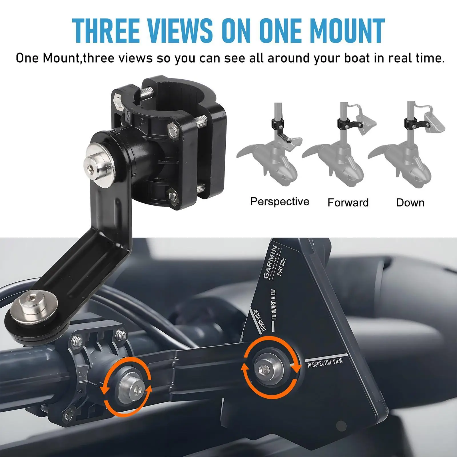 

Transducer Perspective Mode Mount MP-1188 Professional Sturdy Easy Installation