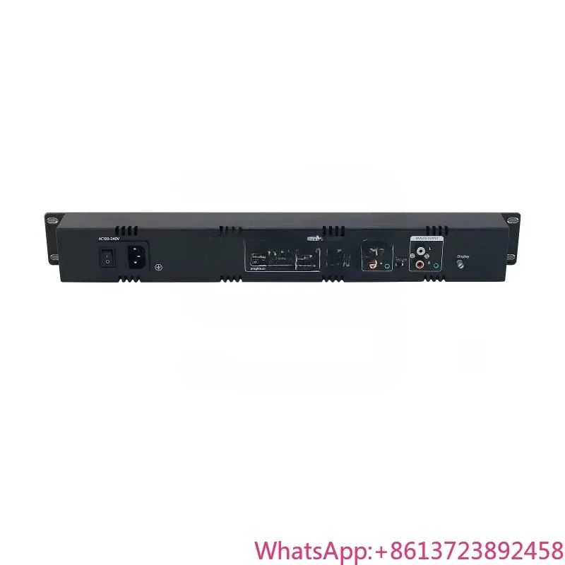 

LED64X2 128-Light Emitting Diode Music Spectrum Display Rhythm Light VU Meter Supports Voice Control and Wired Input