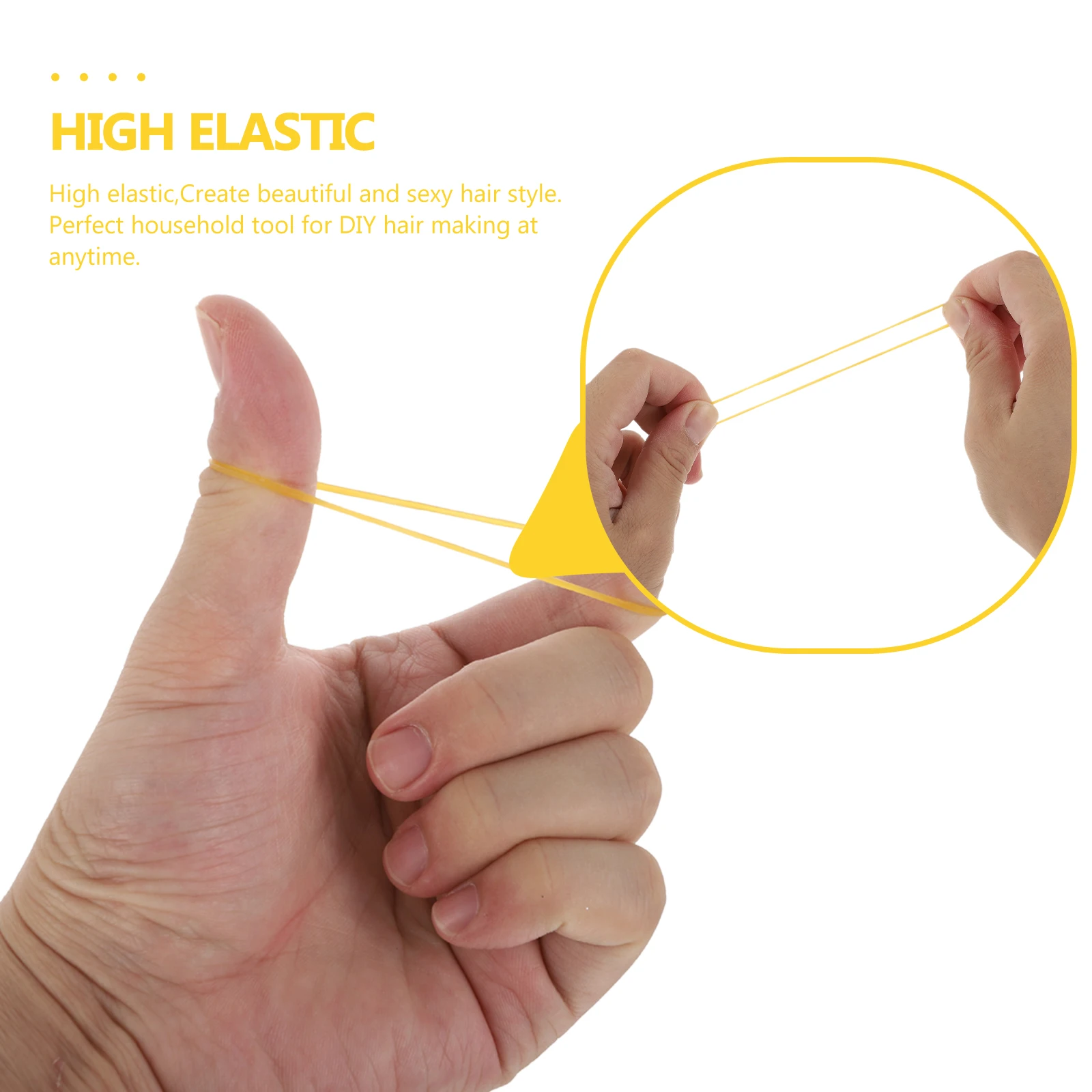 

Durable Heat Resisting Elastic B Perm Perm Rubber Rings Rings Hair Tools Create Curls Waves Styles