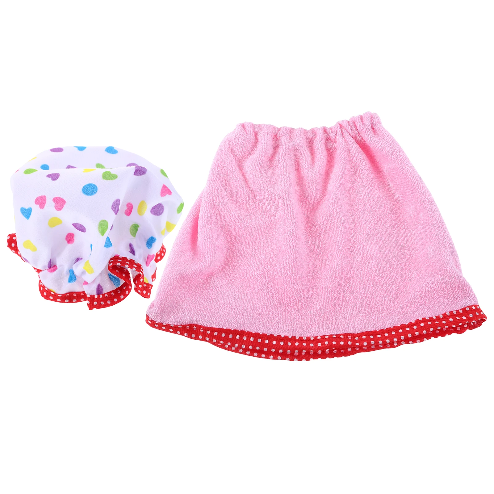 

Shave Set Clothes for Plushies Cute Tiny Polyester Clothing Baby Bathrobe Christmas