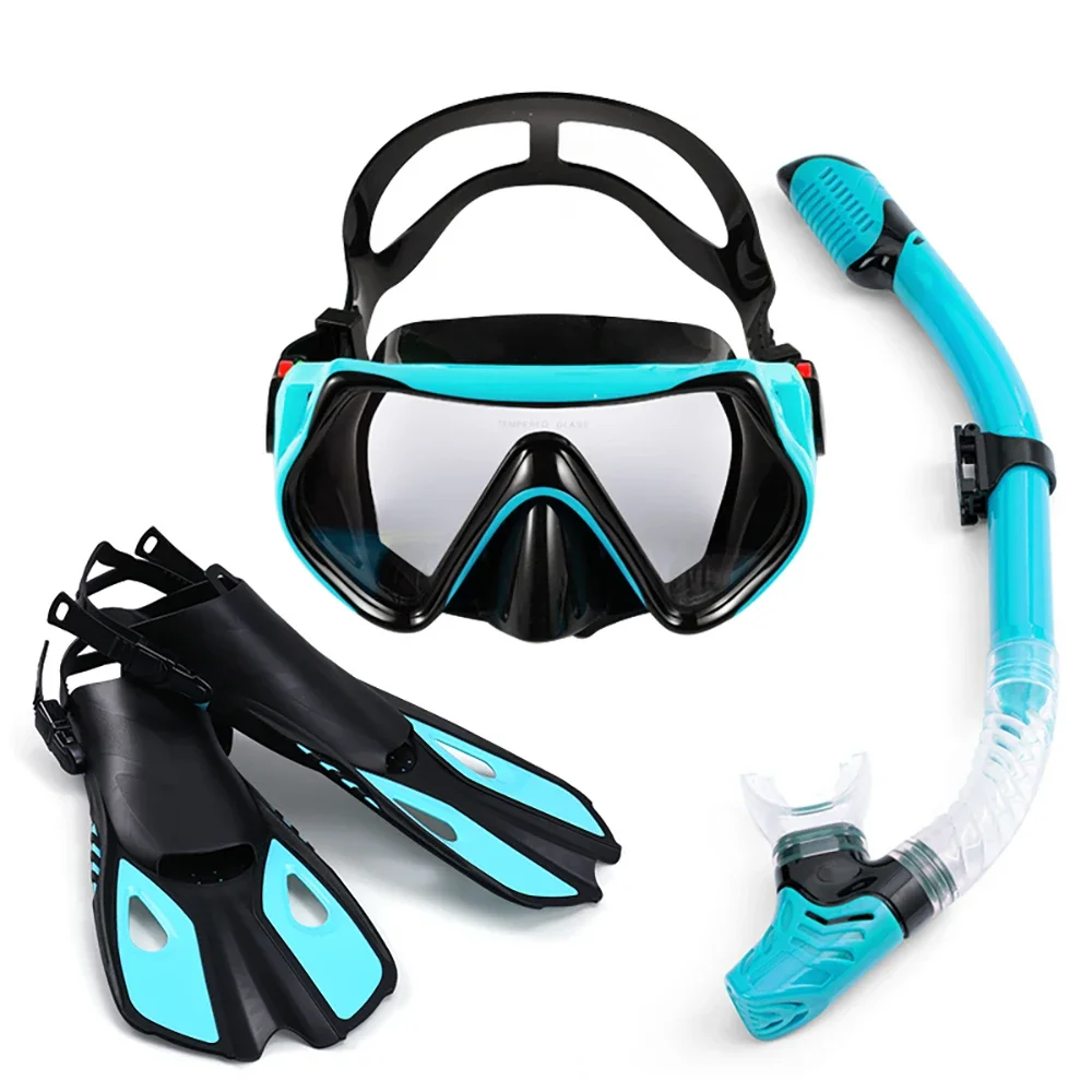 Pinne da nuoto pinne da immersione occhialini da Snorkeling attrezzatura da Snorkeling immersioni subacquee pinne da nuoto Set pinne per adulti subacquee