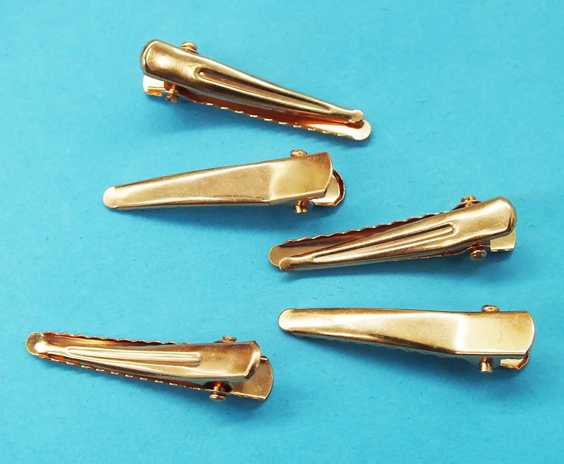 

35mm 1000 piece Metal Alligator Hair Clips With Teeth (multiple colors, selectable)