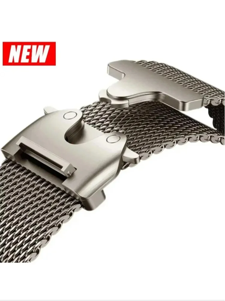 Für Titan 49mm 45mm 44mm 42mm Für Apple Watch Ultra Armband Milanaise-Schlaufe Für iWatch 10 9 8 7 6 5 4 SE Band