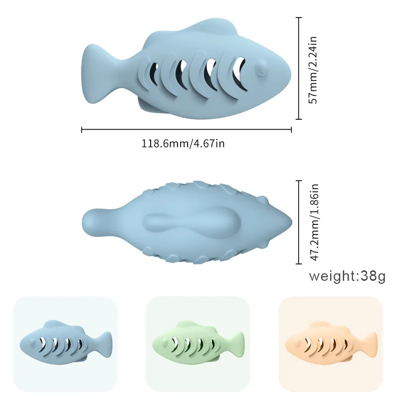 

Cat toys silicone fish boy self hi teaser cat stick fish child bite music kitten supplies snacks mint toys