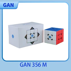 【JudyCube】GAN 356 M UV 3x3 Magnetic Magic Speed Cube Stickerless Gan 356M Toys GAN 356 M Lite Cubo Magico Puzzle