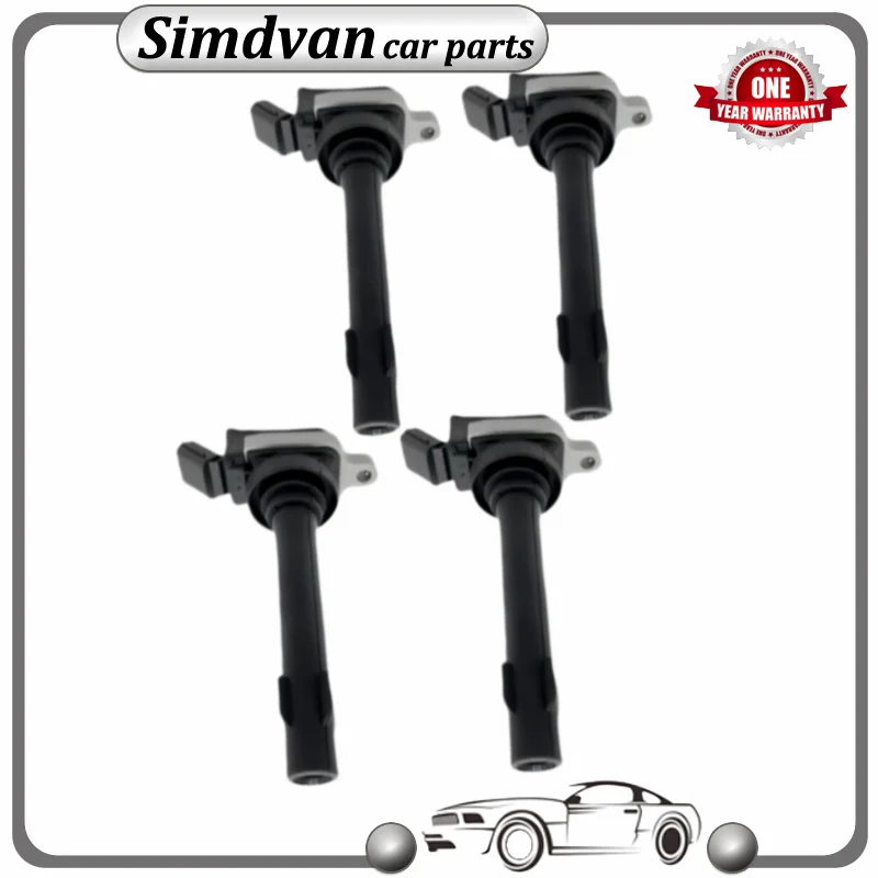 

4PCS Ignition Coil F01R-00A-013 3705100EG01 3705100G01 F01R00A013 for GWM GREAT WALL C30 C20R HAVAL M4 FLORID VOLEEX Brand New