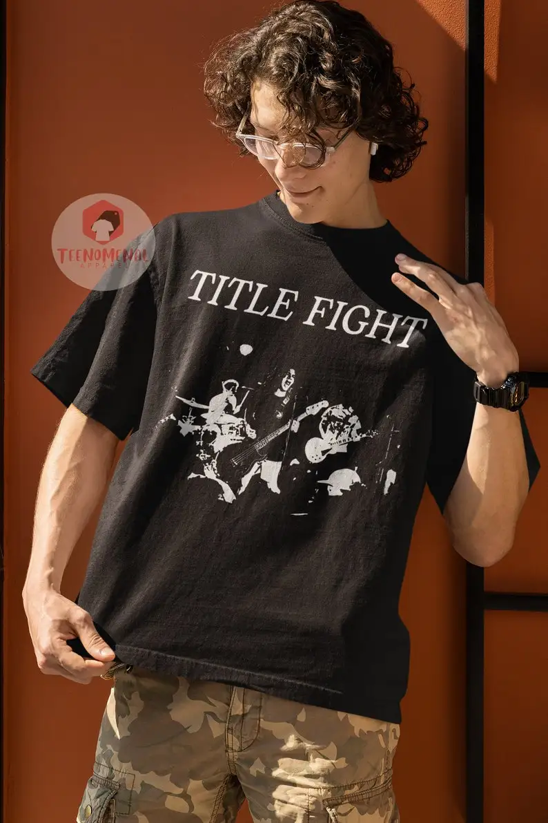 Title Fight Unisex T-Shirt - Rock Music Band Graphic Tee - Printed Indie Music Merch - Gift For Title Fight Fans