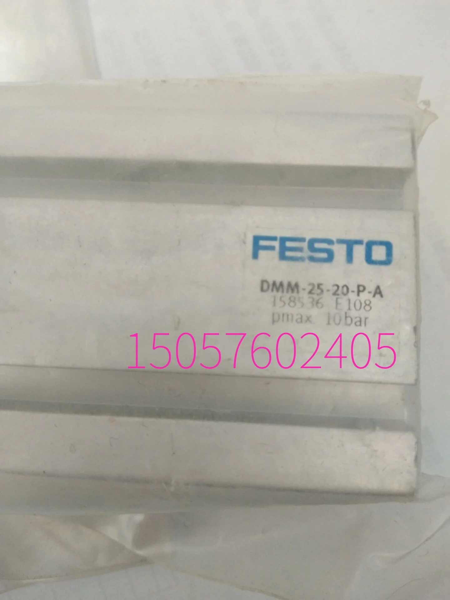 FESTO Festo Compact Cylinder DMM-25-20-P-A 158536 In Stock.