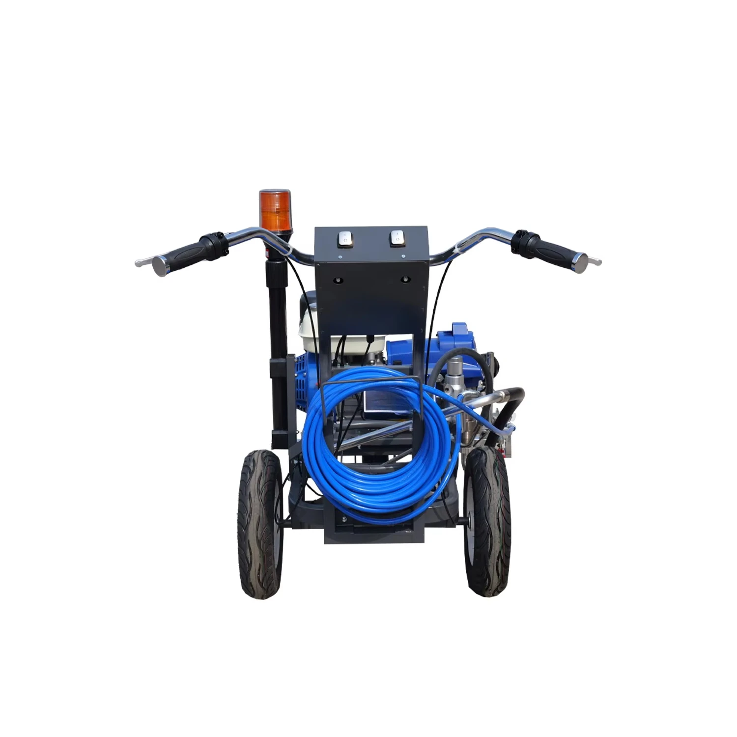 آلة وضع علامات على الطرق بالحرارة آلة رذاذ الطلاء لوقوف السيارات آلة شريط الخط #5