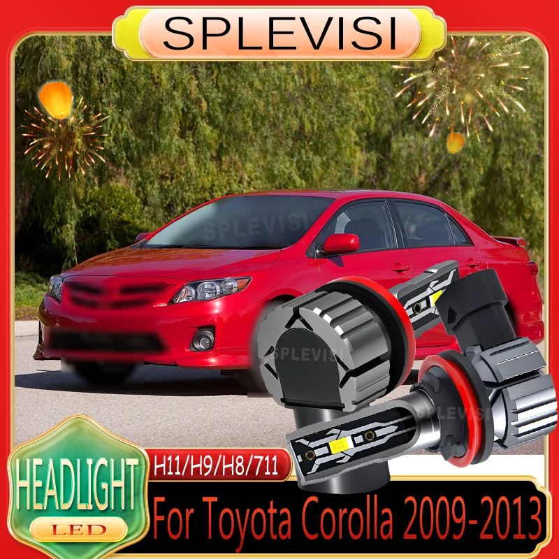 

Reduce Eye Fatigue Instant On Stable Performance waterproof Headlight Low Beam Bulbs For Toyota Corolla 2009 2010 2011 2012 2013