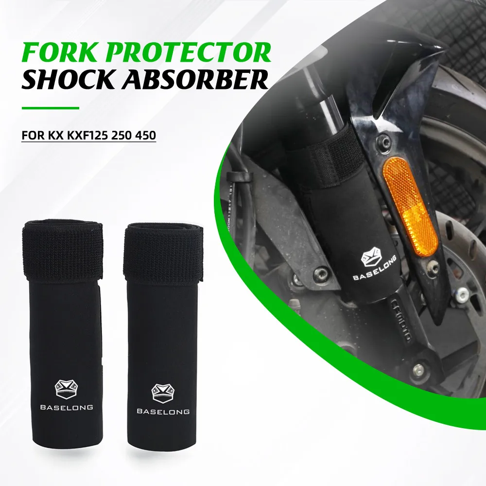 

For Kawasaki KX KXF125 250 450 Motorcycle Accessories Front Fork Protector Shock Absorber Guard Wrap Cover Fork Skin KXF250