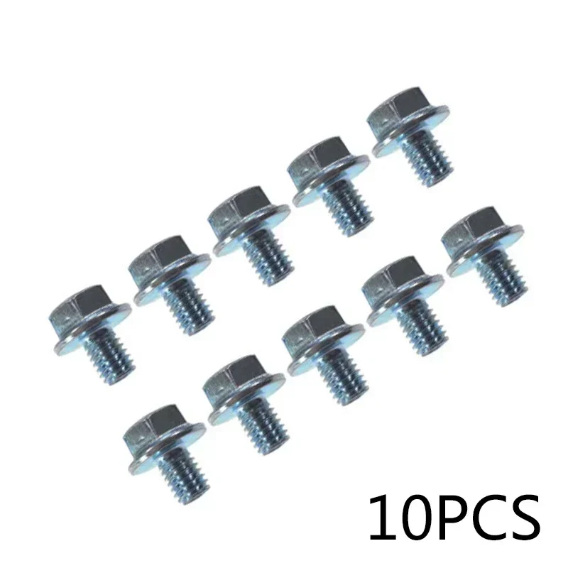 10 Pcs Bolts Recoil Starter Bolt Fits For Honda-GX120 GX140 GX160 GX200 GX240 GX270 GX340 GX390 Engine Garden Tool Accessories