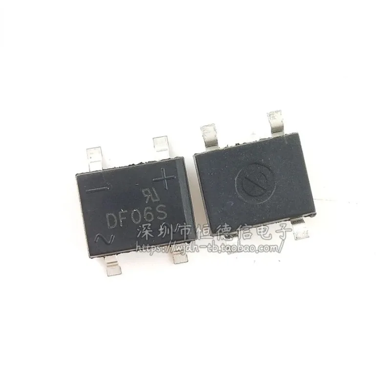 50PCS/LOT DF06S SMD 4 feet rectifier bridge power rectifier bridge stack NEW ORIGINAL