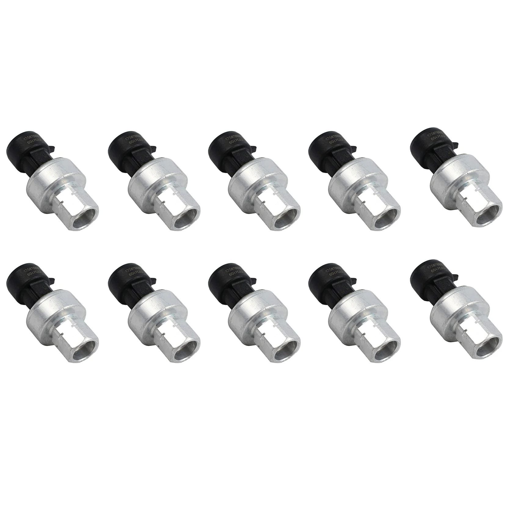 10X 7701205751 13587668 Air Conditioning Pressure Valve Sensor Switch Fits for Renault Espace (1984-2014)