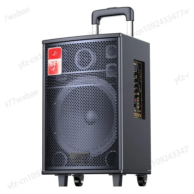 Wooden Box Speaker Sound System DJ Box Wireless Loudspeaker BT+TWS+Mic+RC+Karaoke Sets New 2024  Professional Audio Voice Box