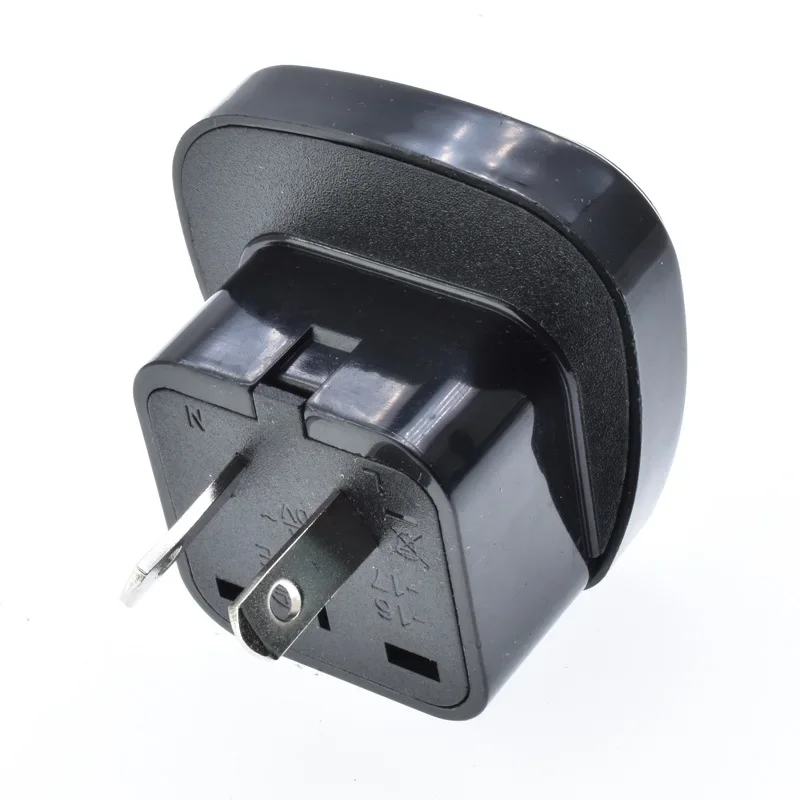 Black 2pin AU Australia New Zealand Argentina Power Converter Electric Plug power Socket Adapter US/UK/EU to AU NZ Travel Socket