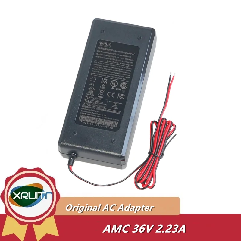 

Оригинальная технология AMC, 36 В, 2,23 А, 80, 28 Вт, AD-0803600230NA, зарядное устройство переменного тока для монитора DAHUA, источник питания