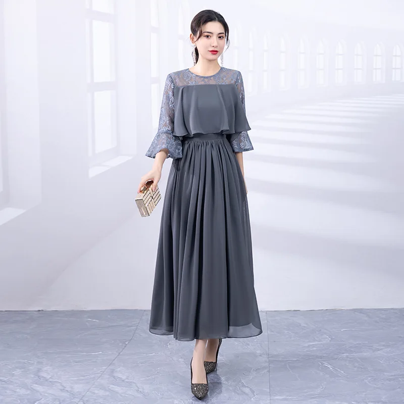 2023 Elegant Wedding Bridesmaid Mother Dresses for Women Summer Sexy Formal Long Party Dress Female Slim Ball Gown Maxi Dress