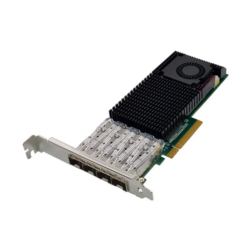 X520-DA4 82599ES PCIe x8 quad port 10G Gigabit server scheda di rete in fibra ottica