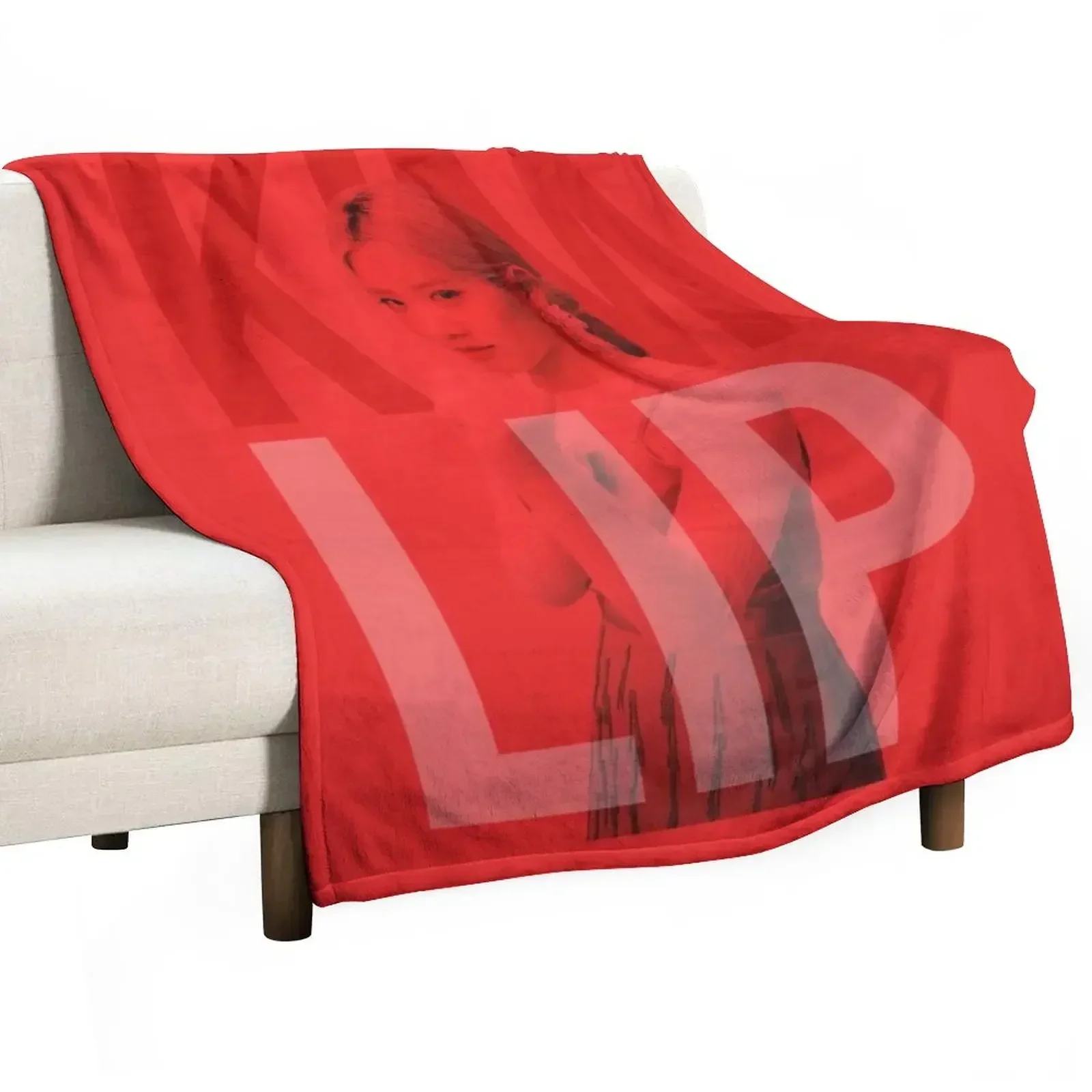 Loona Kim Lip Fighting Throw Blanket Blankets For Bed Heavy Thin Blankets