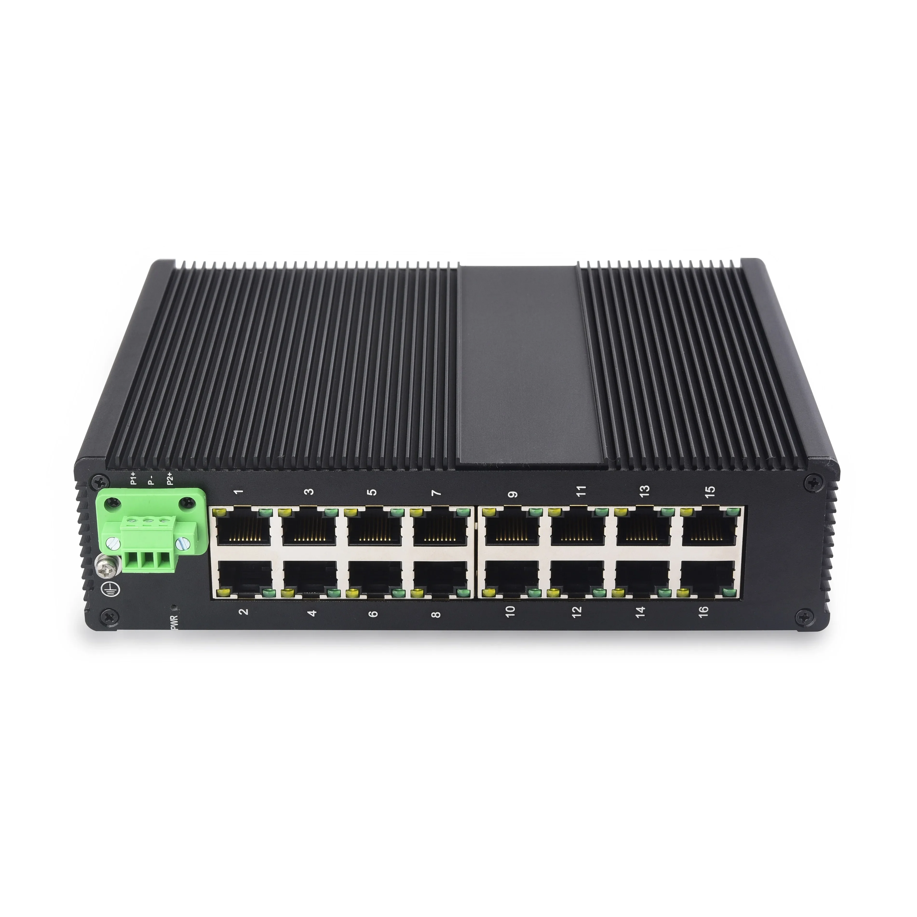 Liujiao  16-port industrial switch with POE