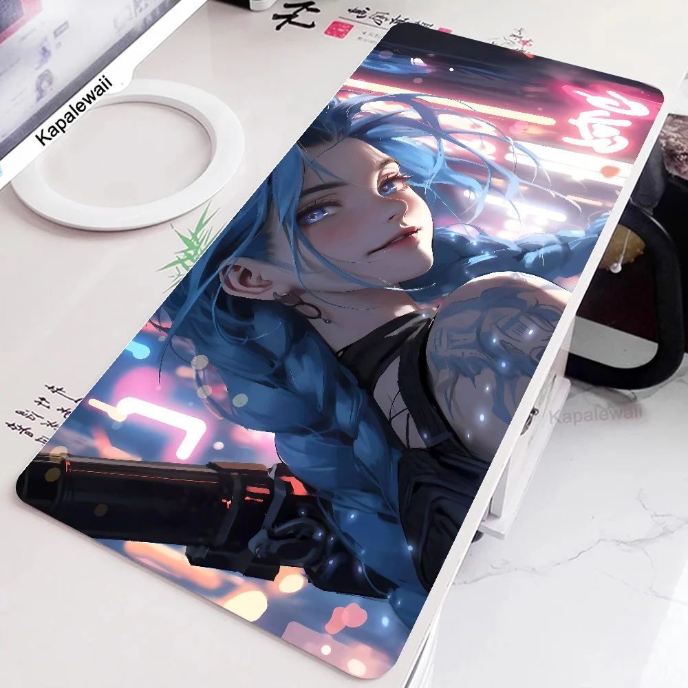 Jinx L-League Of L-Legends Mousepad New Arrivals Large Gaming Mousepad L XL XXL Gamer Mouse Pad Size For Keyboards Mat