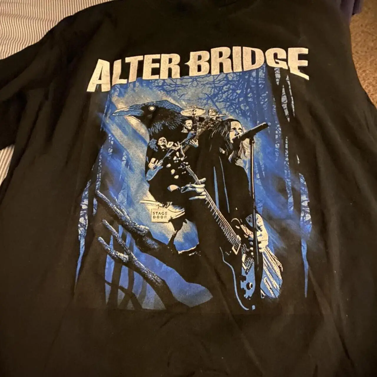 VTG Alter Bridge Black 100_ Cotton Full Size To 5XL Shirt Adults PP808