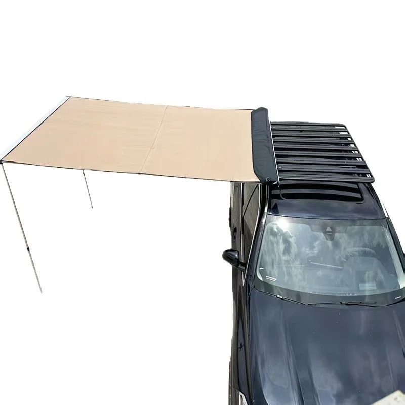 

Waterproof Outdoor Car Awning For Camping Oxford Fabric Side Tent For Car Trekking For Campers