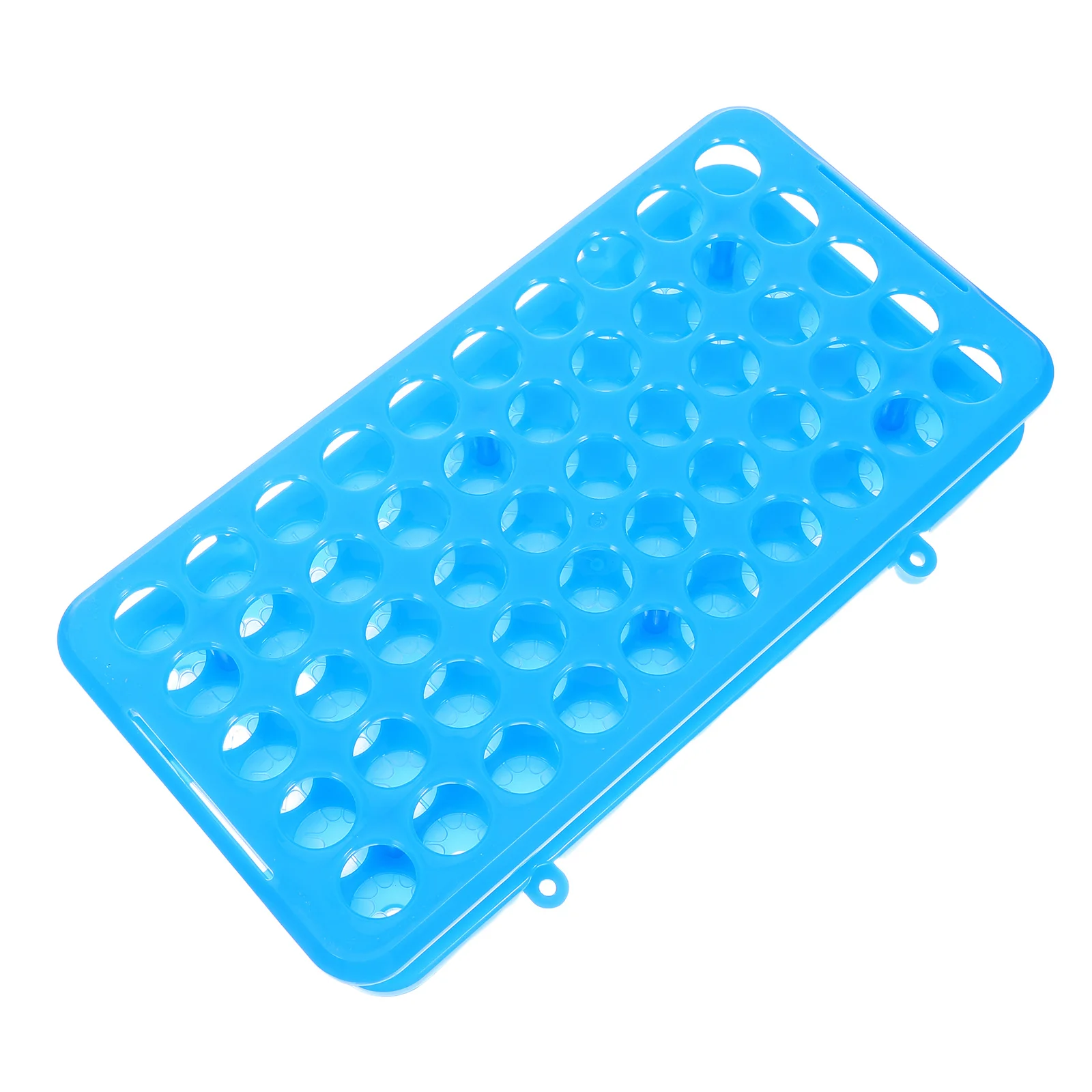 

Test Tube Rack Plastic 50 Holes Microcentrifuge Tube Holder Lab Sample Bottle Stand Antislip Pad Organizer Sample Racks