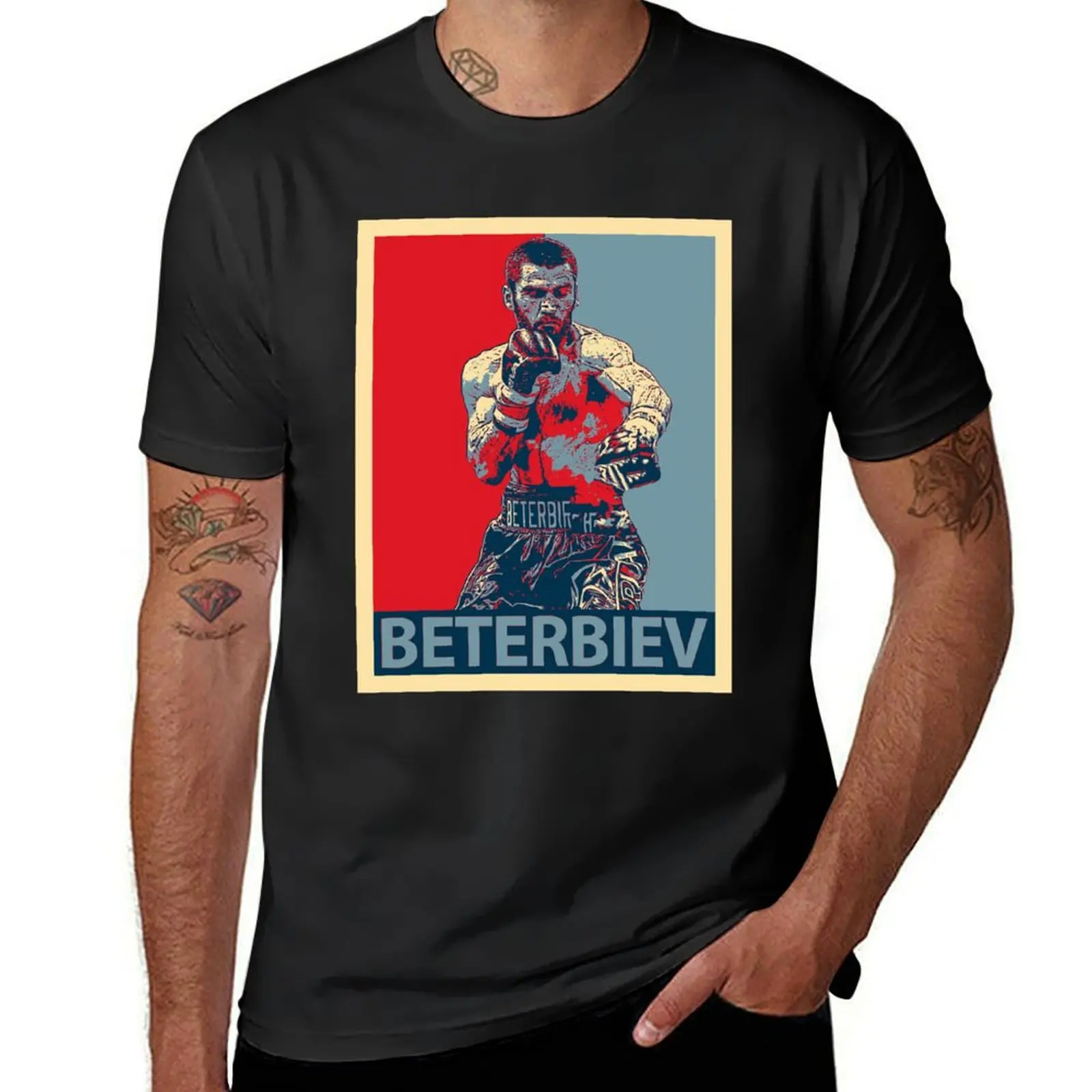 Artur Beterbiev fighting T-Shirt anime funnys new edition men t shirts