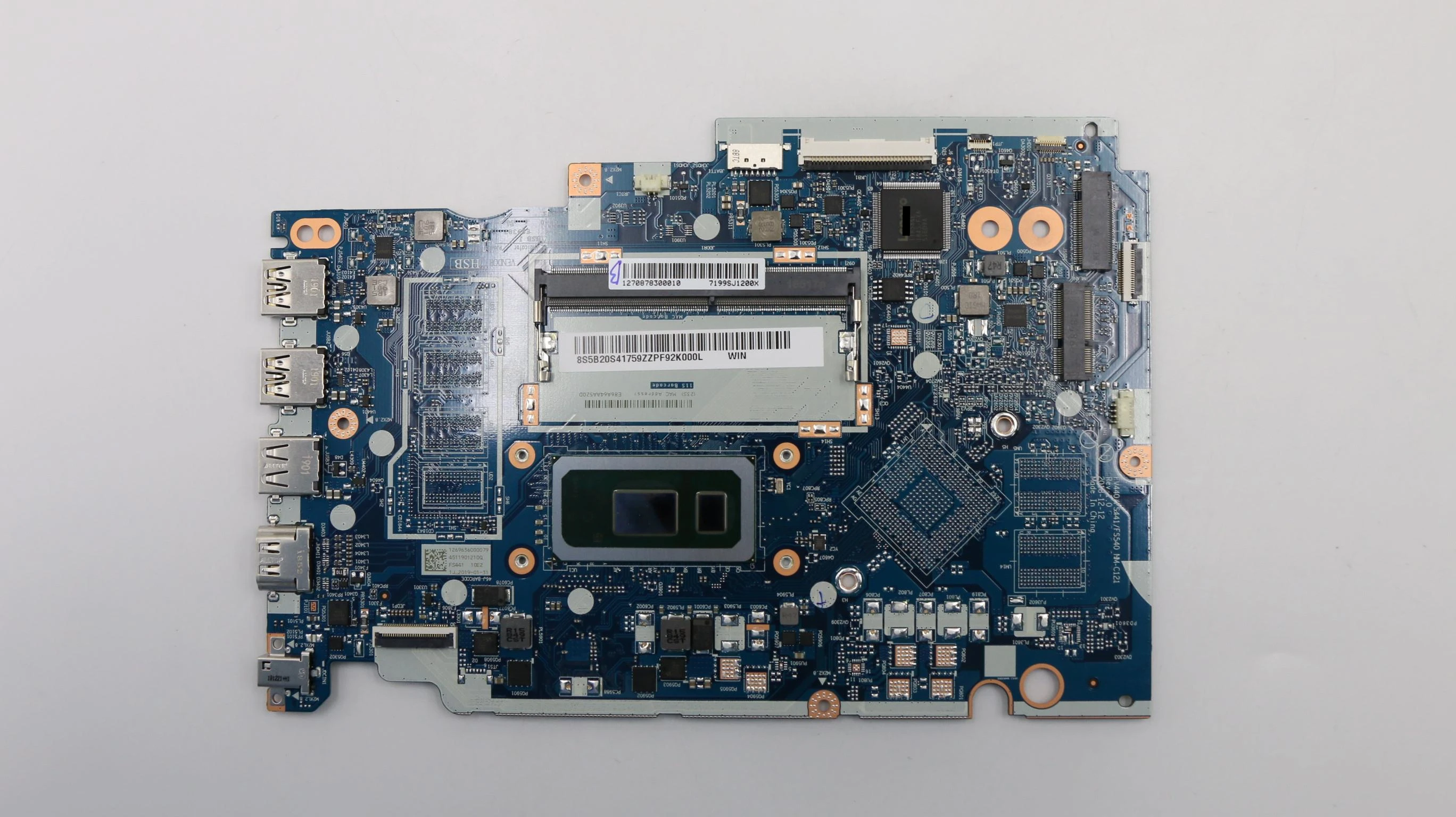 

5B20S41759 For ideapad S145-14IWL Laptop V14-IWL Laptop Motherboard 5405U Processor 100% Full Tested