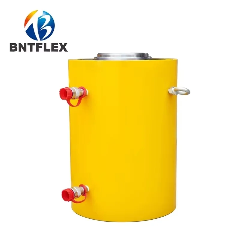 

Two-way Lifting large-tonnage hydraulic jack long-stroke separation type 400-ton 200mm Stroke bridge synchronization cylinder