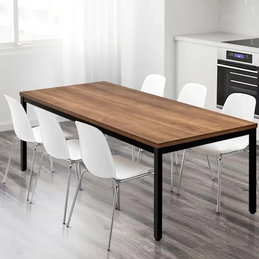 

BEST BOARD-Large Table for Home Office, Computer Desk, Dining Table, Sturdy Writing Workstation, 35x70 Inches