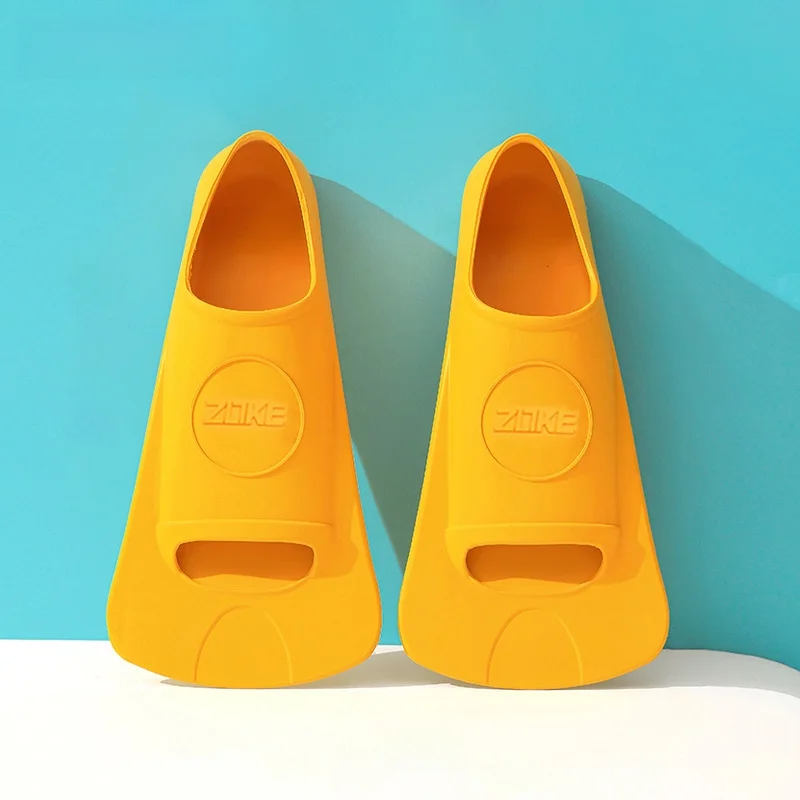 palmes-de-natation-en-caoutchouc-zoke-palmes-courtes-professionnelles-pour-adultes-jeunes-et-enfants-equipement-d'entrainement-de-natation