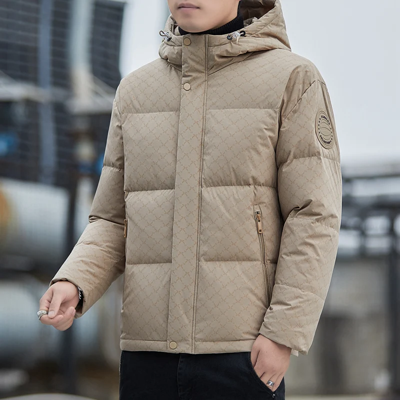 بدلات الصيد في الهواء الطلق سترة مبطنة بالقطن تسلق الجبال أسفل سترة الرجال الأزواج الباردة واقية المألوف بلون أسفل سترة #3