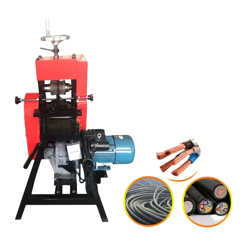 

Wire Stripping Machine for High Voltage Cable Marine Cable Wire Stripping Machine Thick Skin Large Wire Stripping Machine