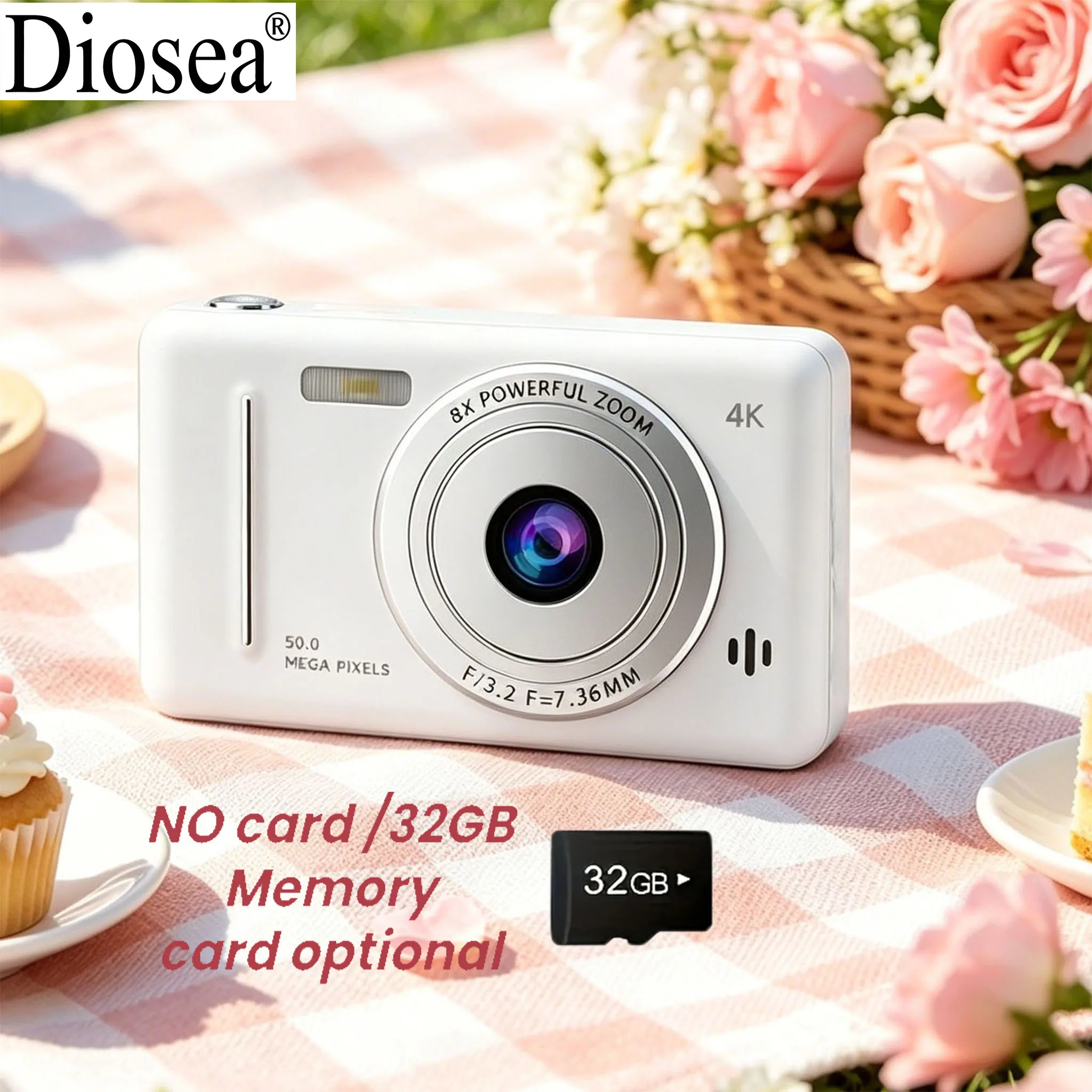 Diosea Retro 4K Ccd…
