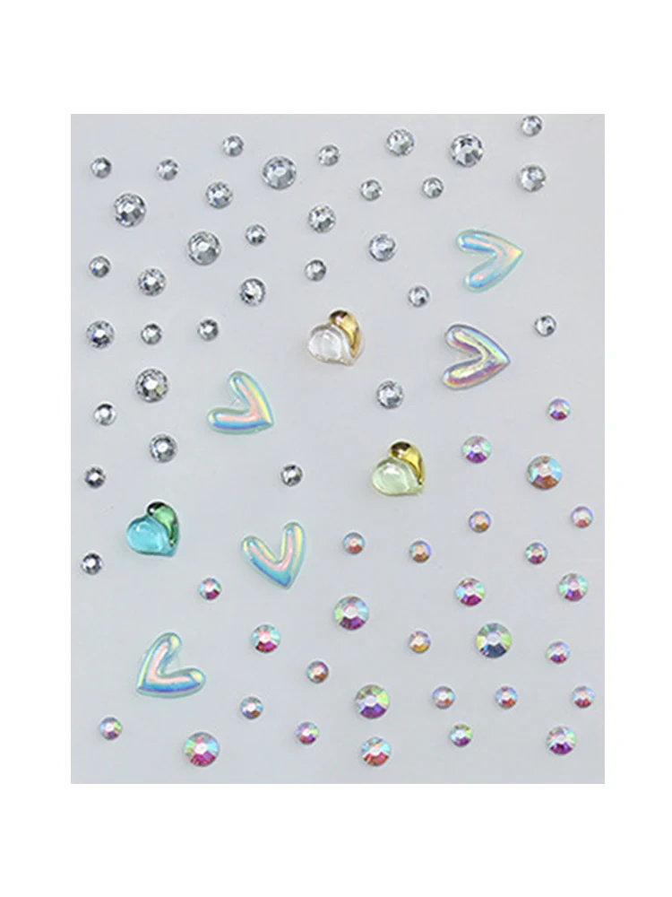 Kristall Gesichts Strass Aufkleber langlebige Schmetterling Diamant Aufkleber wasserdicht DIY Gesicht Schmuck Make-up Kunst Party Dekoration