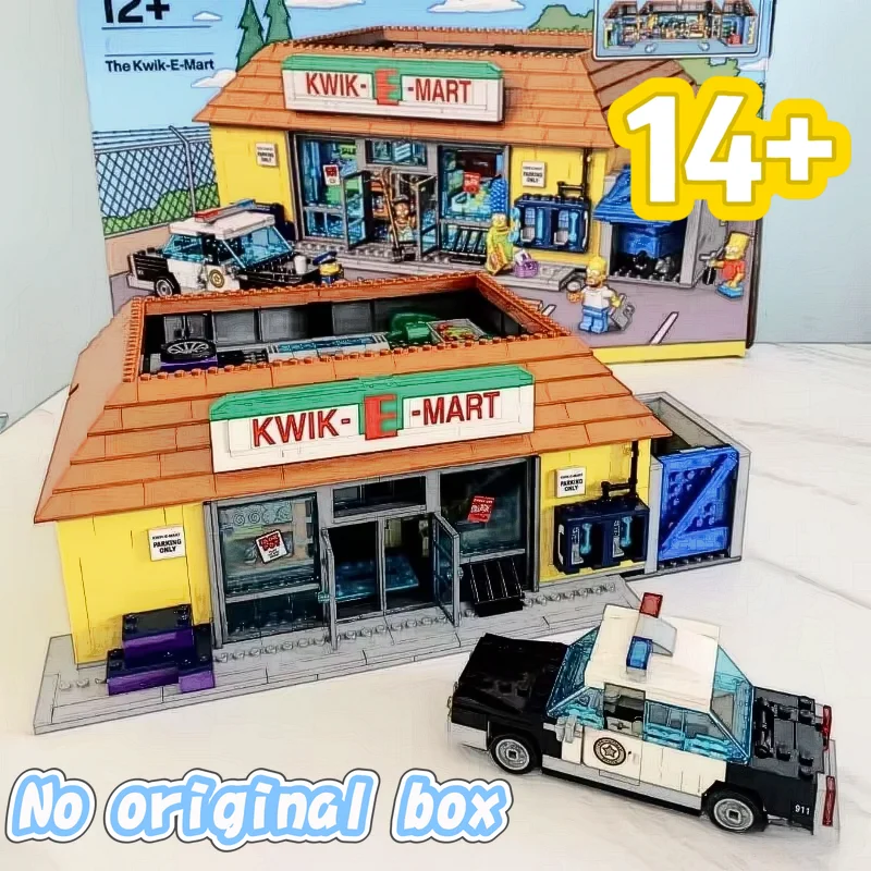 

Новинка в наличии: 2179 деталей MOC 71016 Kwik-E-Mart, строительные блоки, кирпичики, модель для домашнего декора, игрушки для детей и взрослых, подарки на праздники и дни рождения.