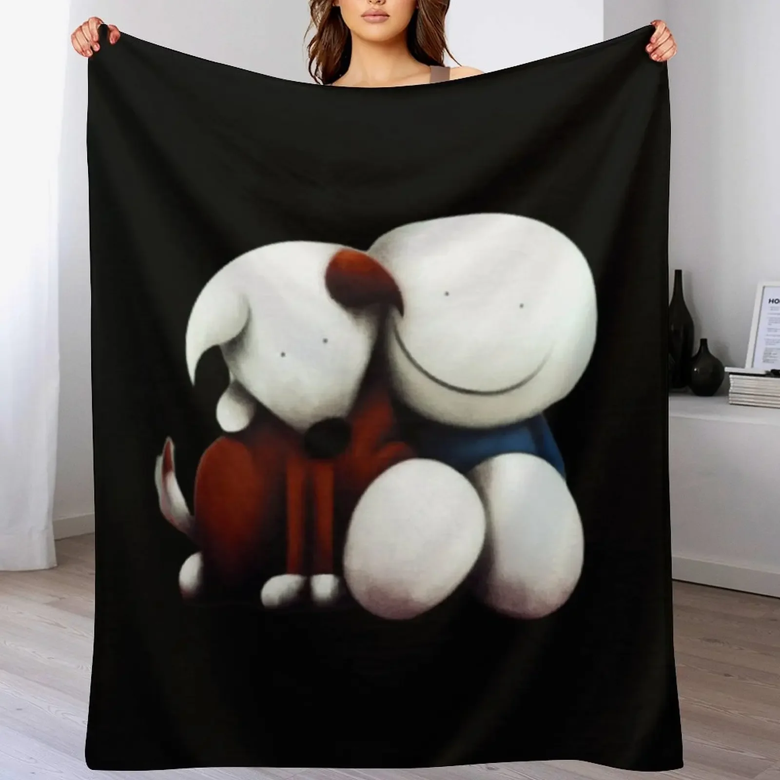 doug hyde Throw Blanket for winter Sofa Throw Single Designers Blankets