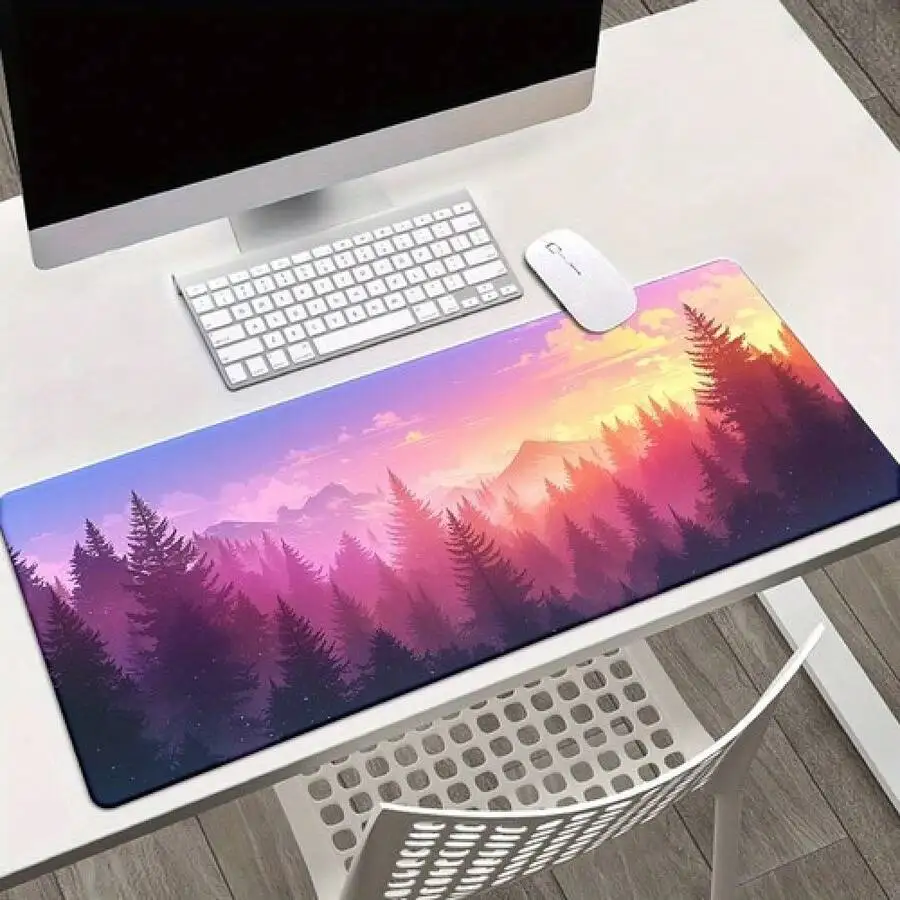 Large Gaming Mouse Pad With Non-Slip Rubber Base HD Printed Desk Mat