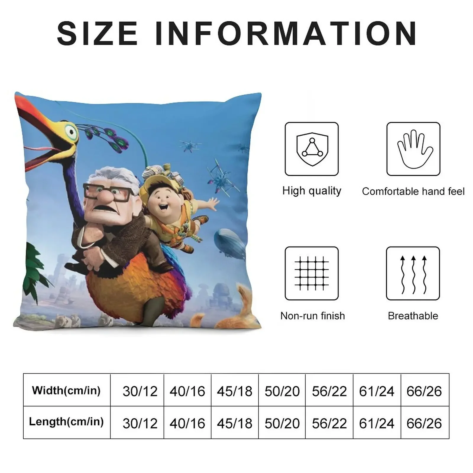 Up Movie Animation Poster Throw Pillow luxury sofa pillows Ornamental Pillow christmas pillow case