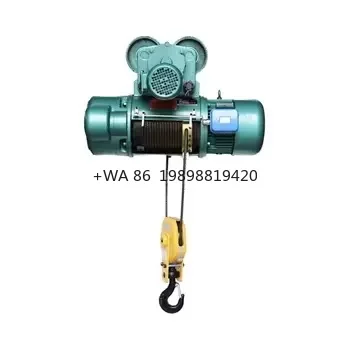 5t I-Beam Long Service Life New Condition Metal Material Low Headroom Hoisting Equipment Boneng Electric Wire Rope