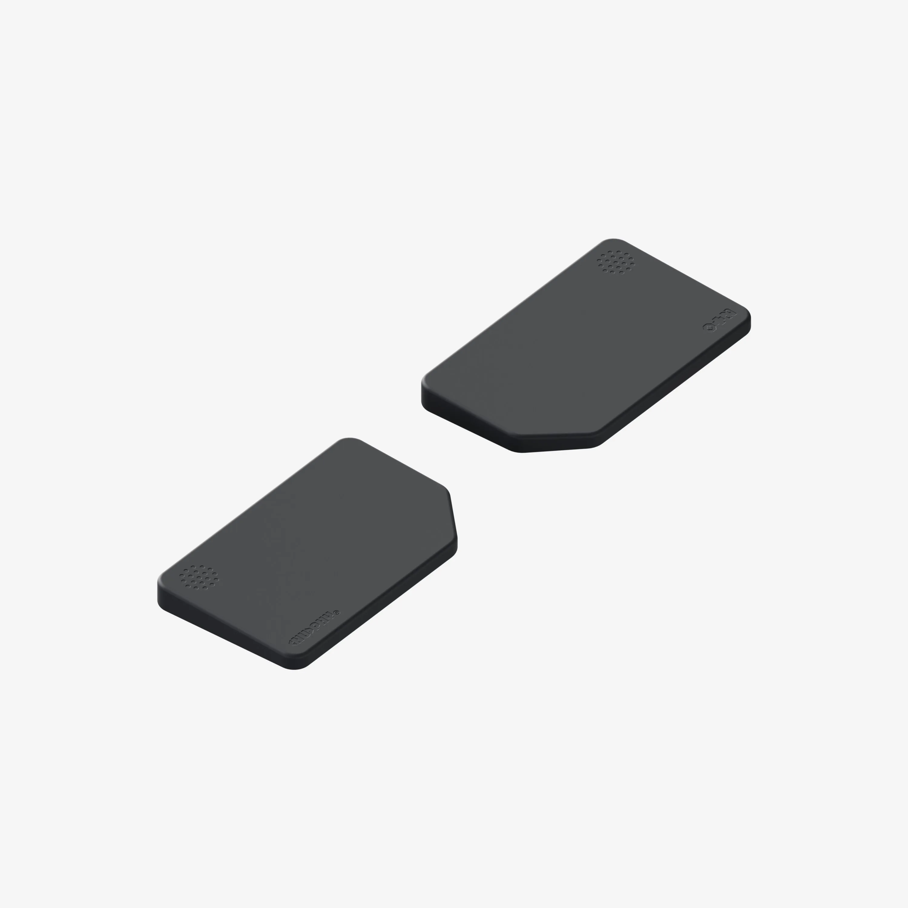Custom NuPhy-Compatible Plastic Palm Rest, Split 2-Section Wrist Pad for High Low Profile Keyboards, Desk Ergonomic Support