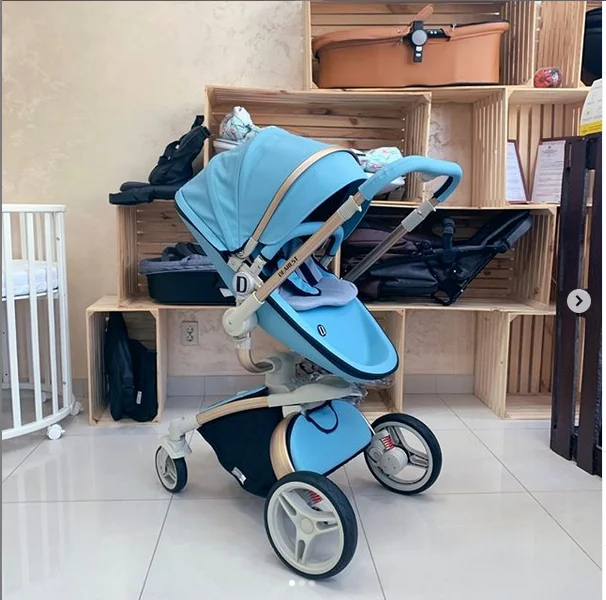 ready to ship Baby Stroller 360 Degree free Rotation 3 in 1 And Car Seat