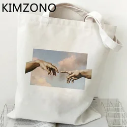 Michelangelo shopping bag tote shopping bolso bolsa grocery shopper bag bolsa compra tessuto panno boodschappentas sac tissu