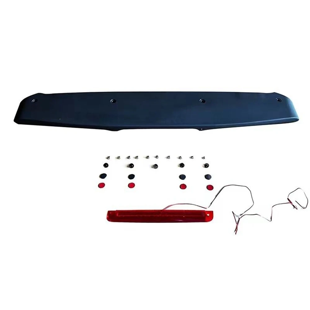 Dakspoiler Voor Toyota Hiace 2019-2022 Abs Plastic Unpainted Primer Kofferbak Wing Lip Spoiler Auto Styling decoratie